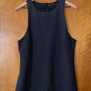 Banana Republic Sleeveless Pinstripe Top